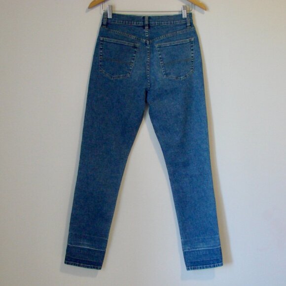 Vintage 90s Tommy Hilfiger Tommy Jeans High Waist Straight Relaxed Fit 7 or 29 - Picture 9 of 13